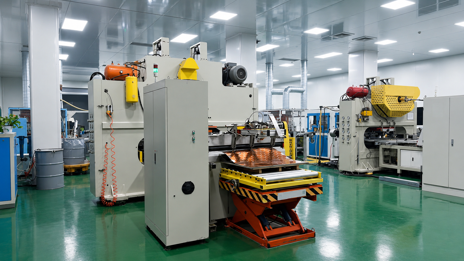 Metal cap production equipment for food glass packaging