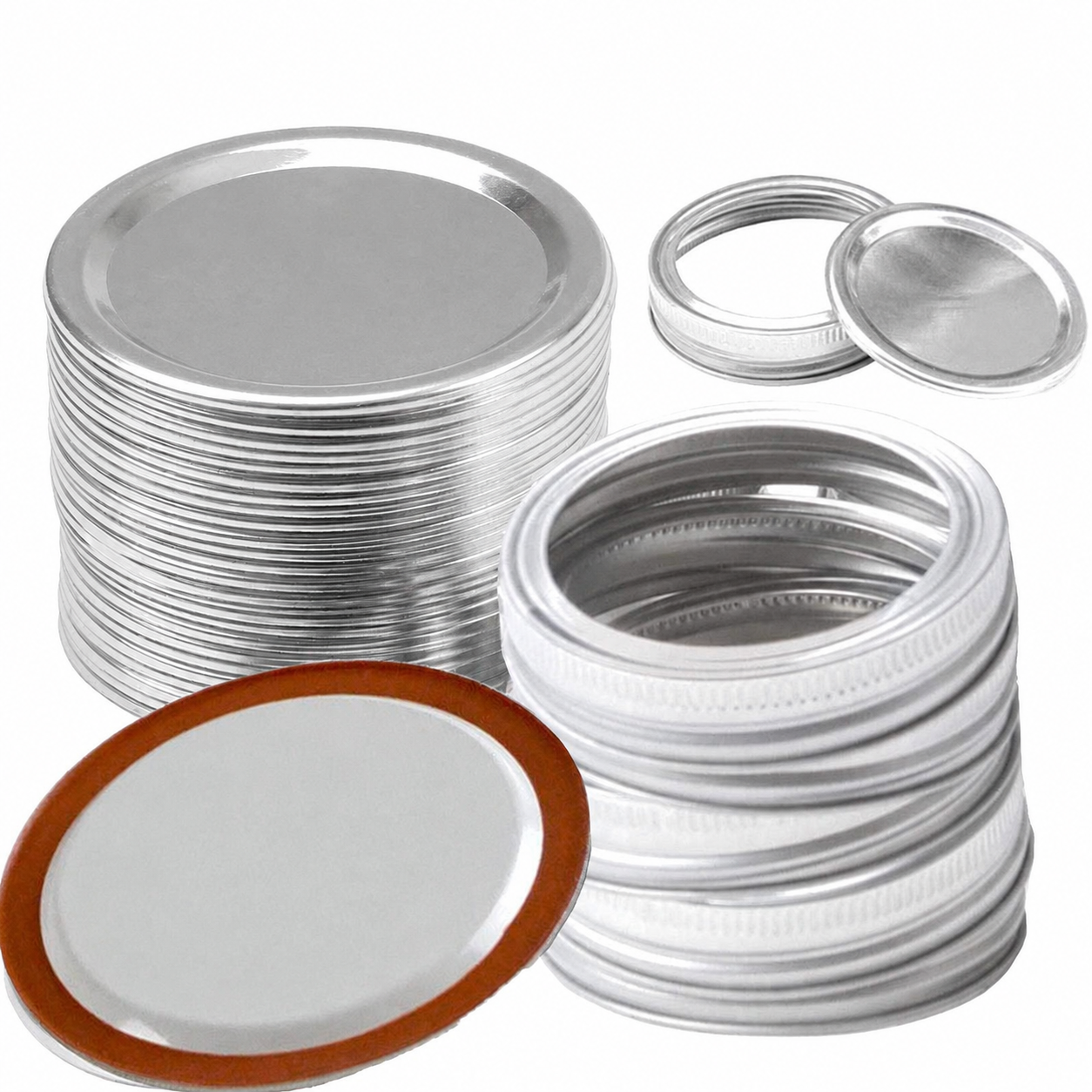 Two-Piece Mason Jar Lids
