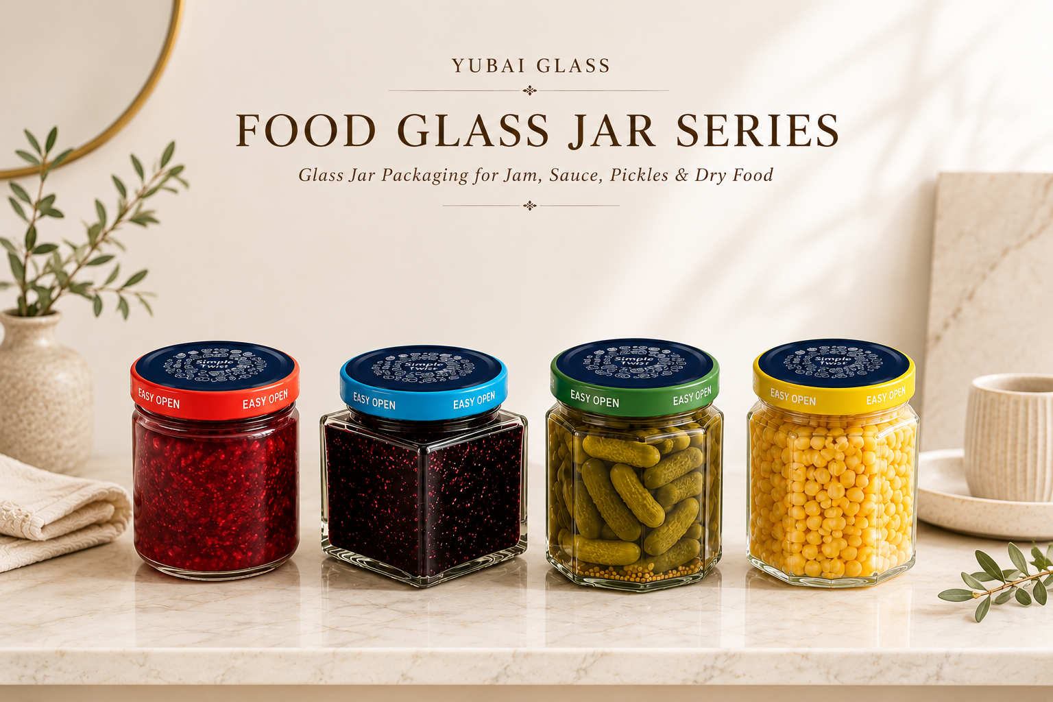 Food Glass Jars